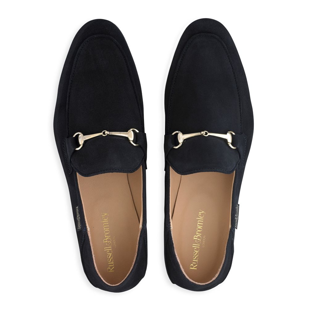 Russell & Bromley Loafer M Snaffle Formella Skor Herr Marinblå | ZBWOQ-4297