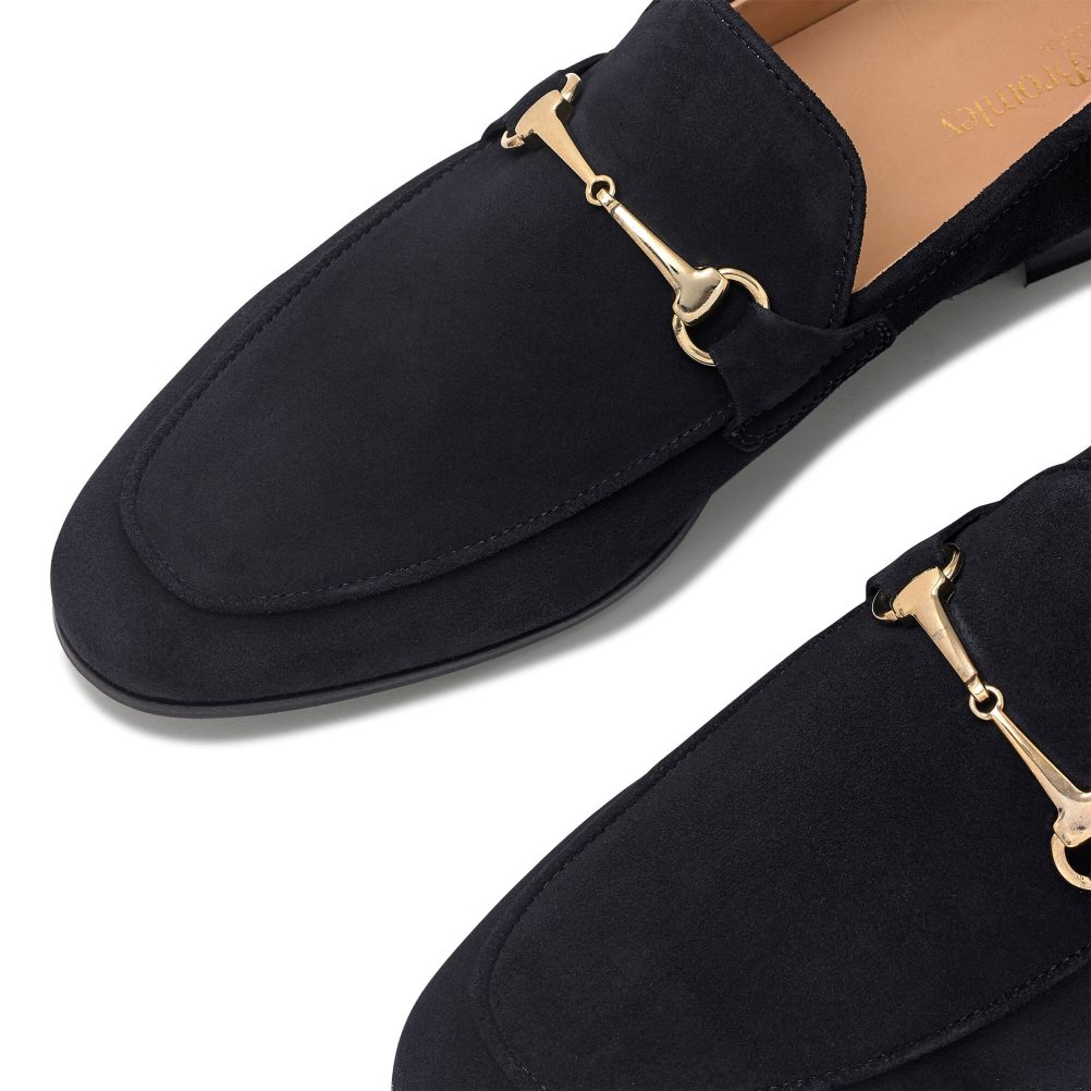 Russell & Bromley Loafer M Snaffle Formella Skor Herr Marinblå | ZBWOQ-4297
