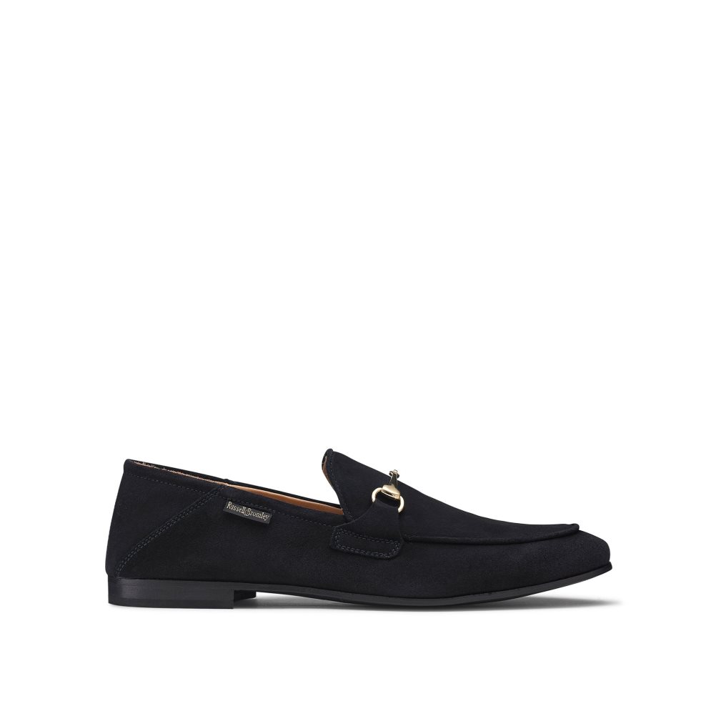 Russell & Bromley Loafer M Snaffle Formella Skor Herr Marinblå | ZBWOQ-4297