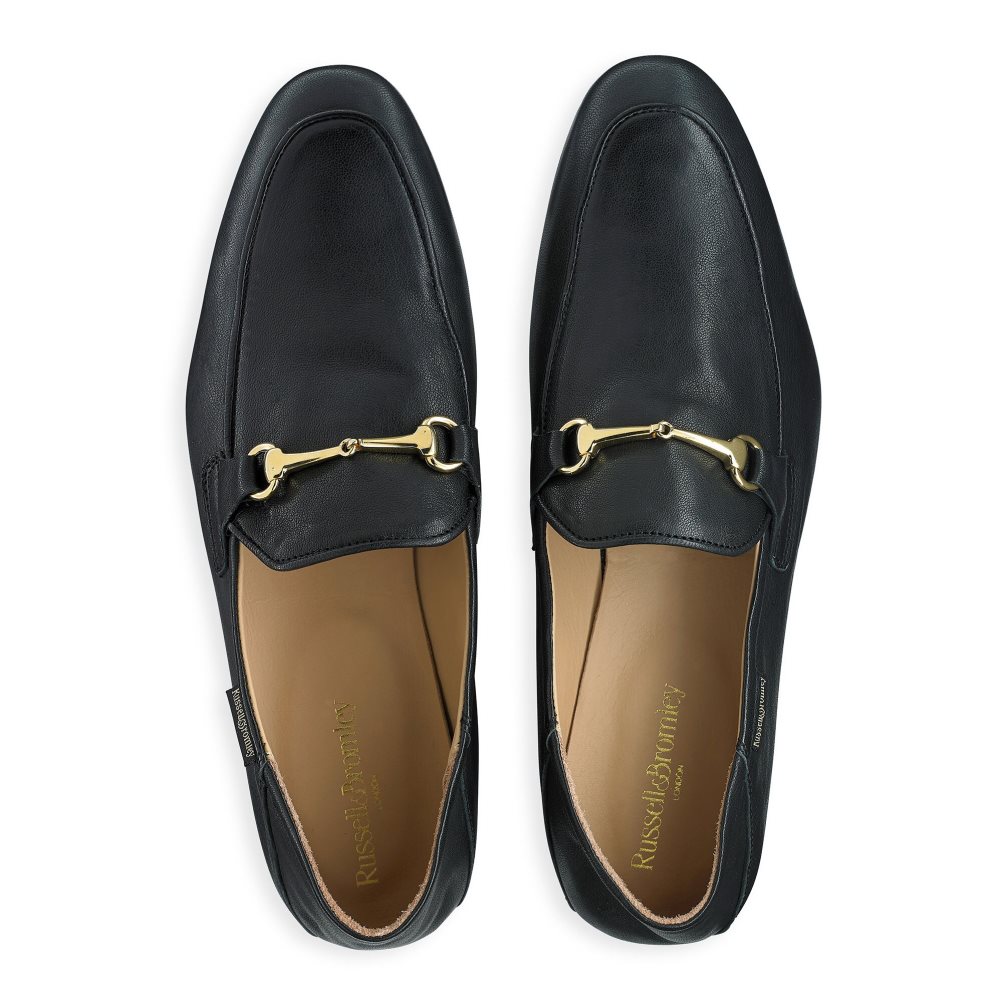 Russell & Bromley Loafer M Snaffle Formella Skor Herr Svarta | ZFYMW-8579
