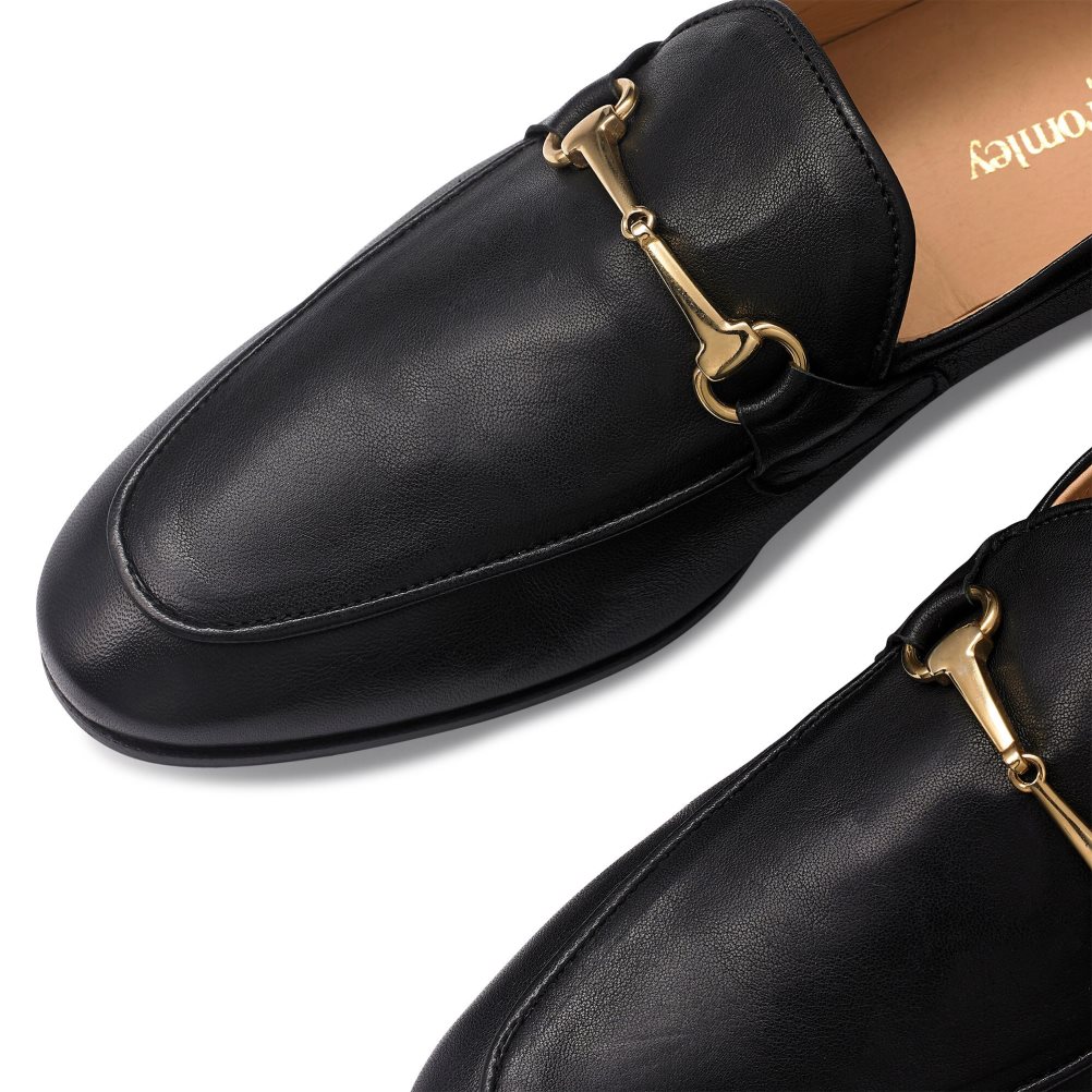 Russell & Bromley Loafer M Snaffle Formella Skor Herr Svarta | ZFYMW-8579