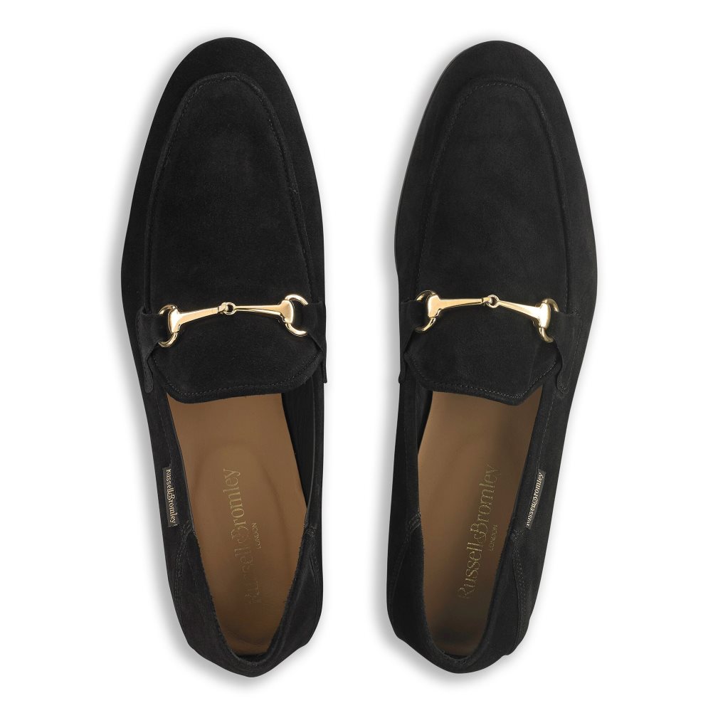 Russell & Bromley Loafer M Snaffle Formella Skor Herr Svarta | ZQWPD-3418