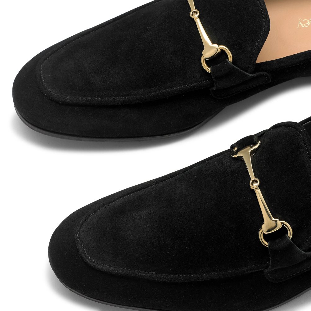 Russell & Bromley Loafer M Snaffle Formella Skor Herr Svarta | ZQWPD-3418