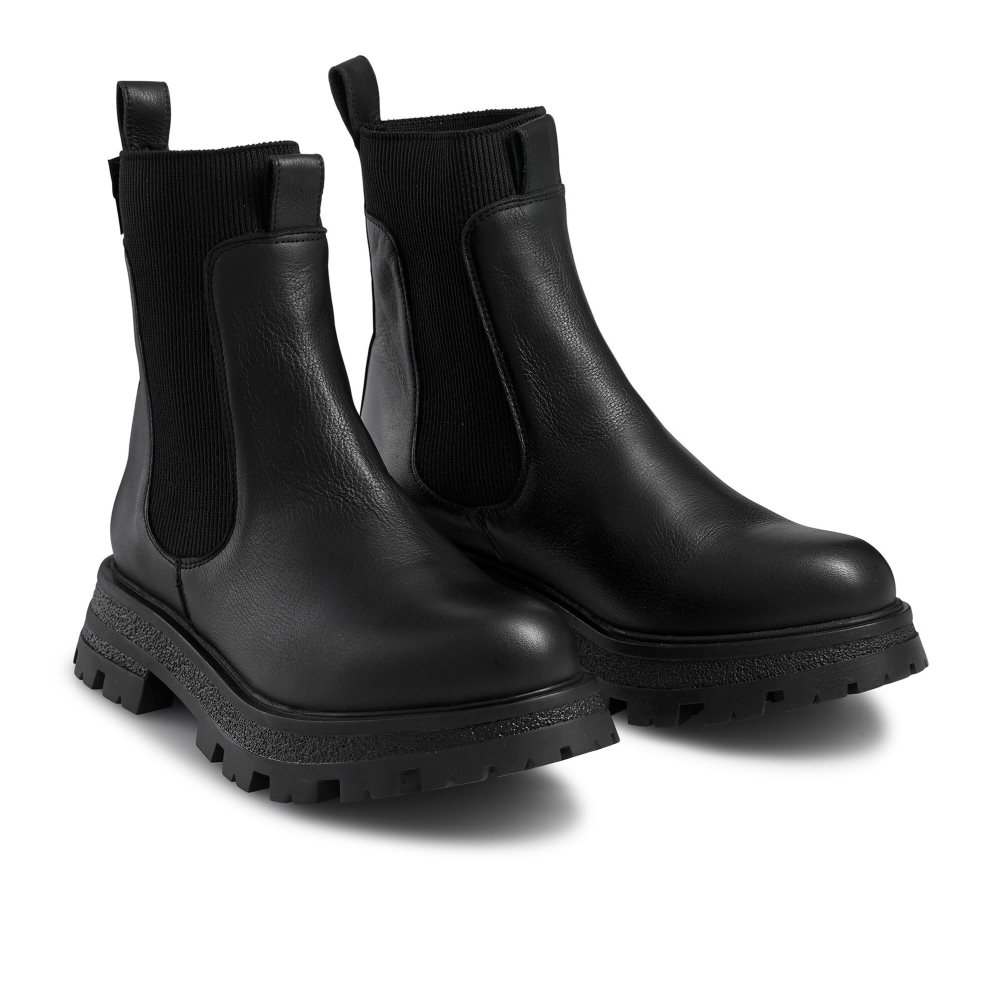 Russell & Bromley Max Extended Chelsea Stövlar Dam Svarta | QLKHD-3508