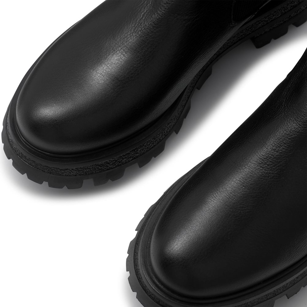 Russell & Bromley Max Extended Chelsea Stövlar Dam Svarta | QLKHD-3508