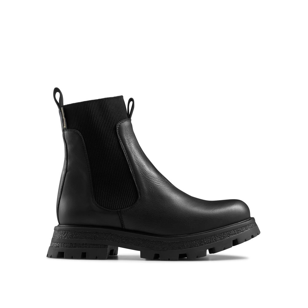 Russell & Bromley Max Extended Chelsea Stövlar Dam Svarta | QLKHD-3508