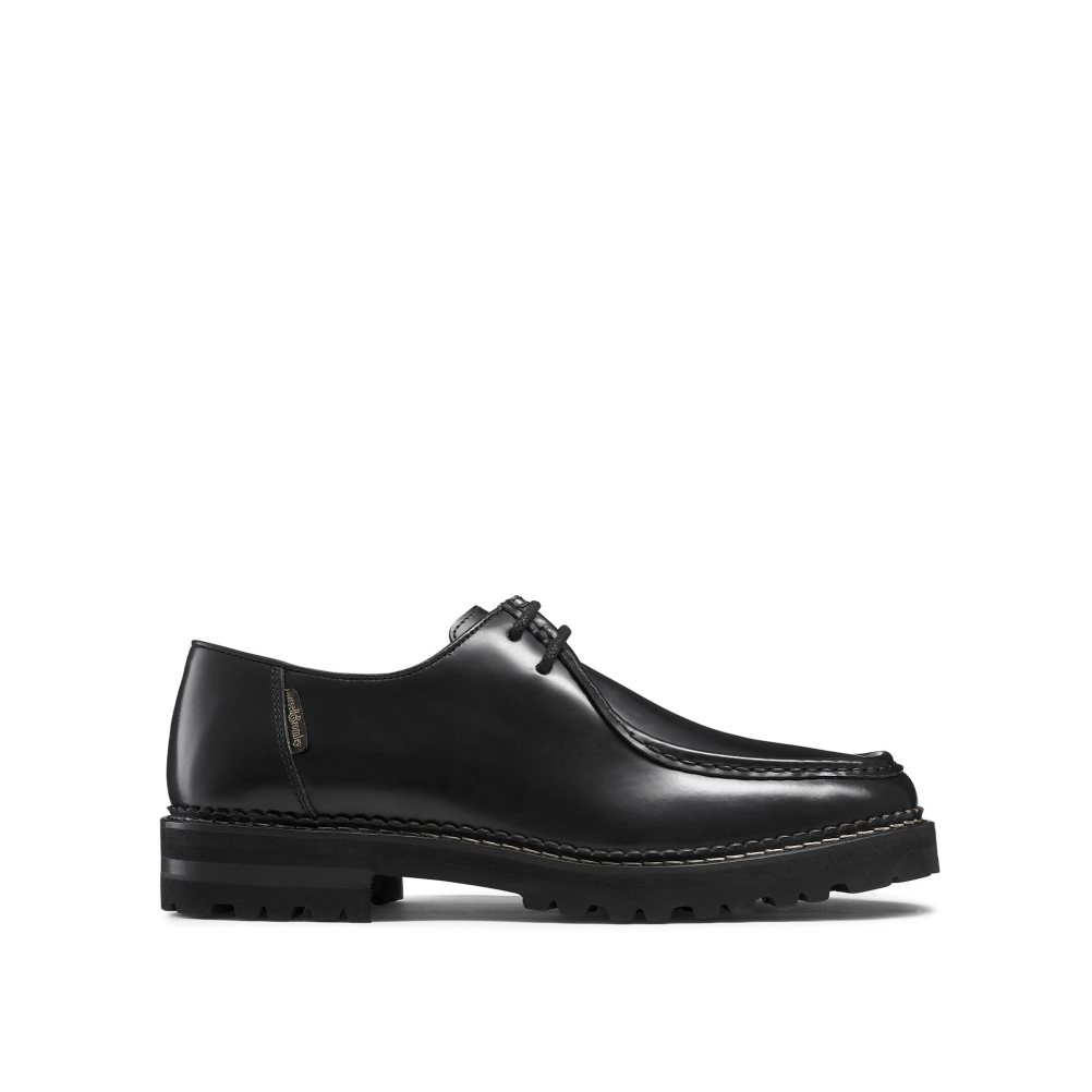 Russell & Bromley Montreal Derby Spets-up Formella Skor Herr Svarta | MREWX-5620