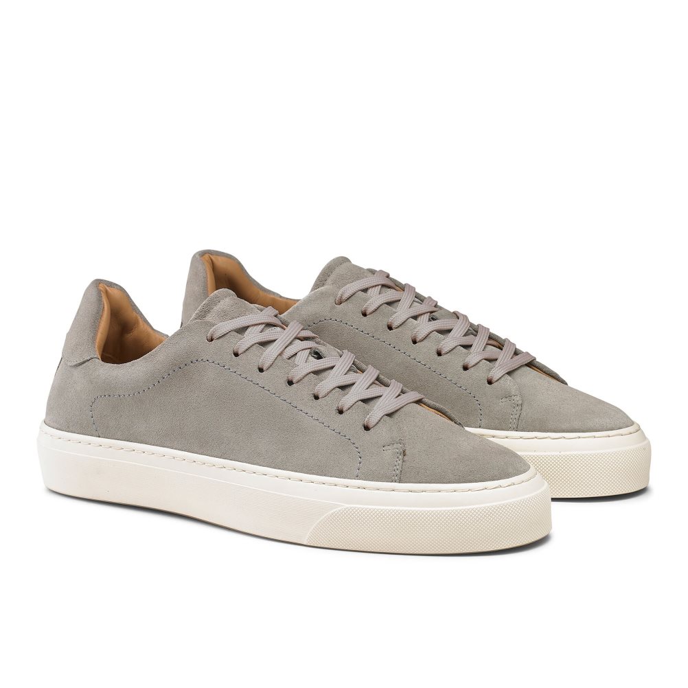 Russell & Bromley Out Pace Luxury Sneakers Herr Grå | TFQXM-5137
