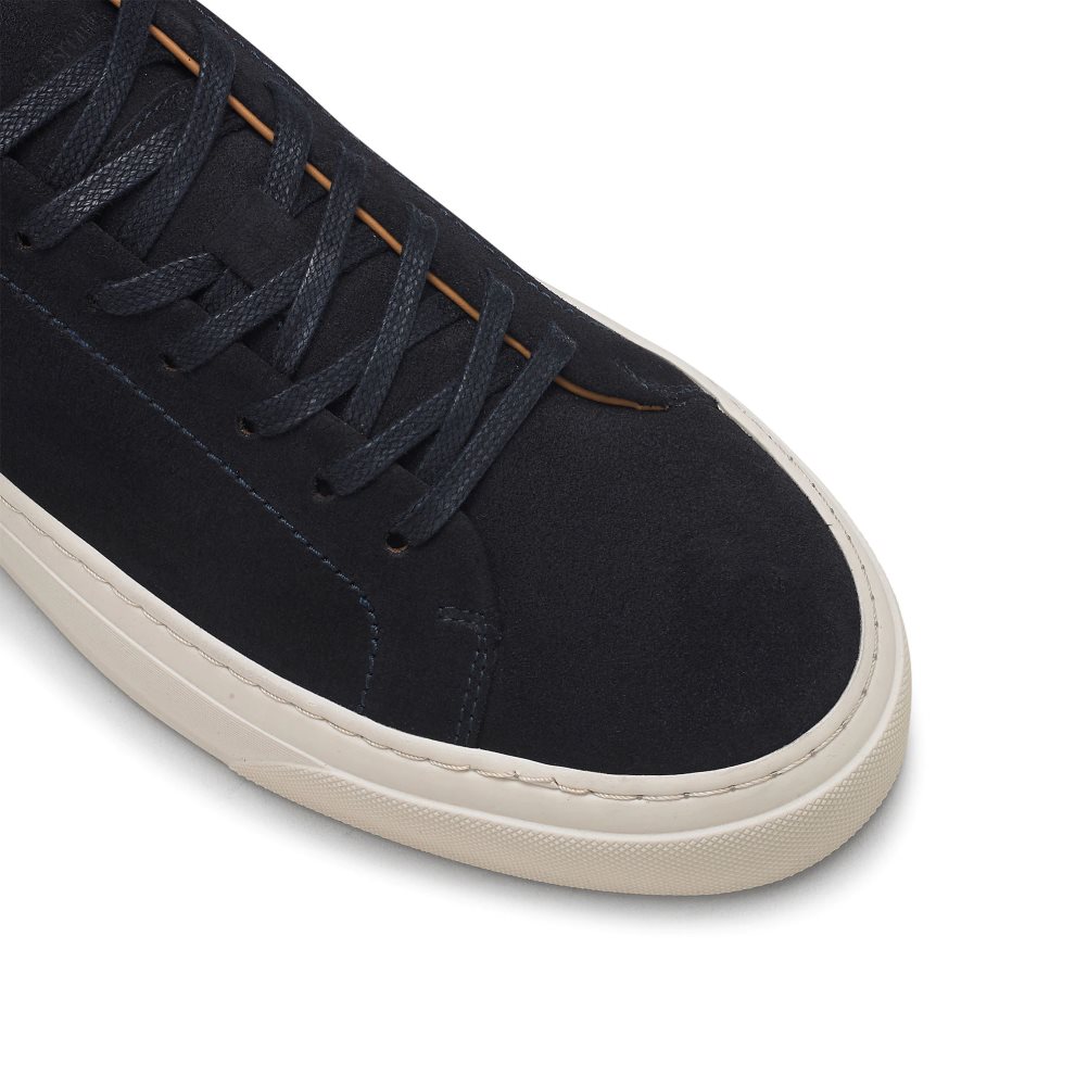 Russell & Bromley Out Pace Luxury Sneakers Herr Svarta | YMAVG-6703