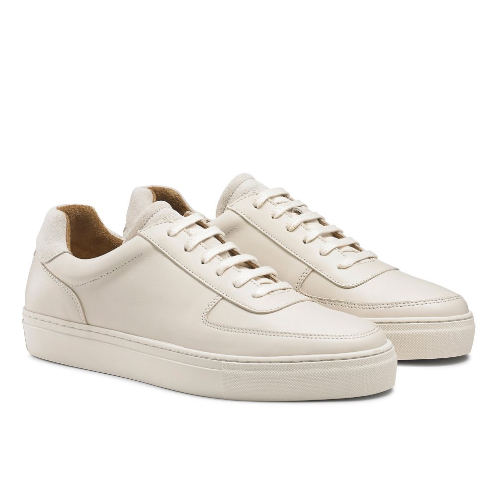 Russell & Bromley Outfield Spets Up Sneakers Herr Grädde | XAKIR-5319