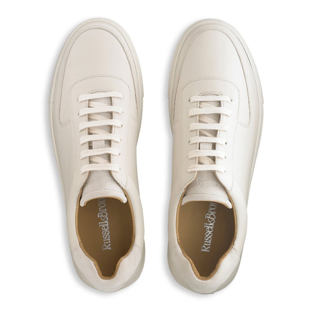 Russell & Bromley Outfield Spets Up Sneakers Herr Grädde | XAKIR-5319