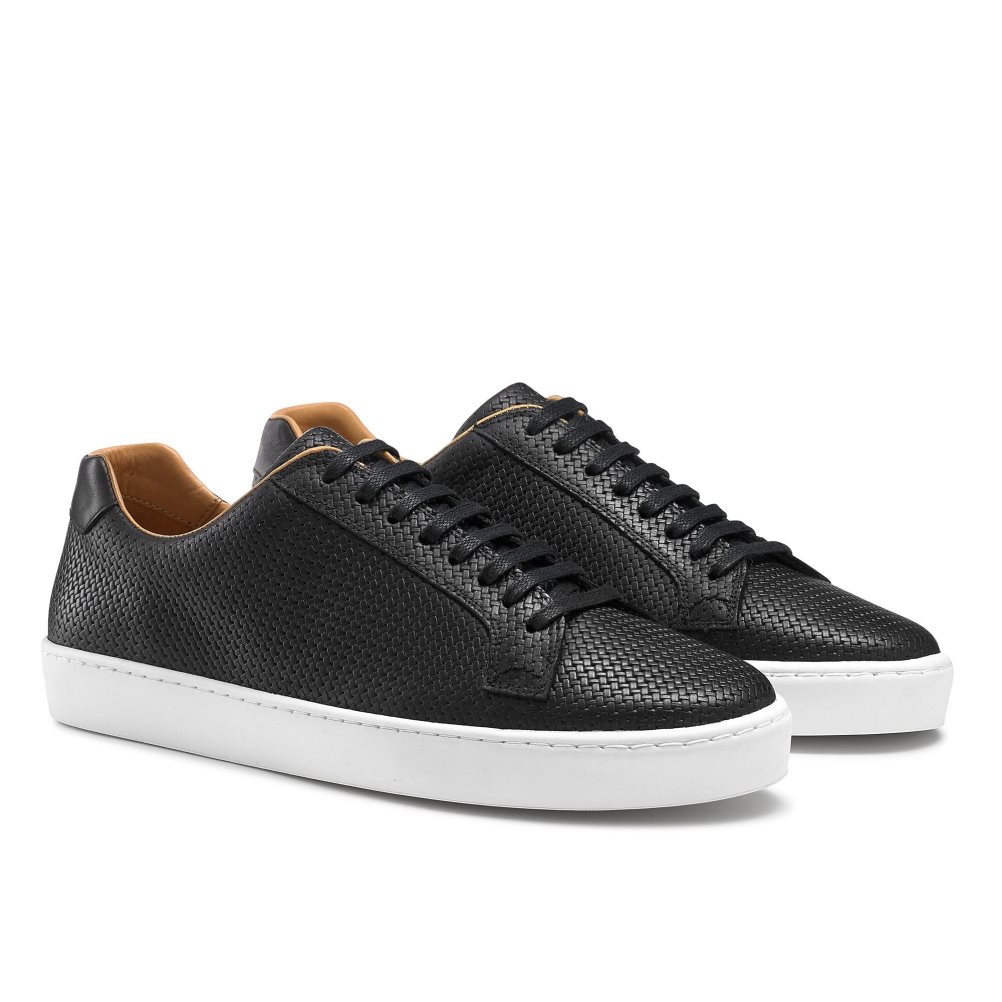 Russell & Bromley Park Run Low-top Sneakers Herr Svarta | MAKRC-1053
