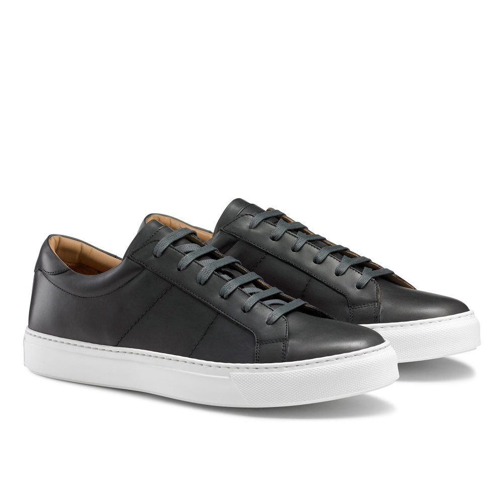 Russell & Bromley Realtime Luxury Sneakers Herr Mörkgrå | BPXLQ-6459