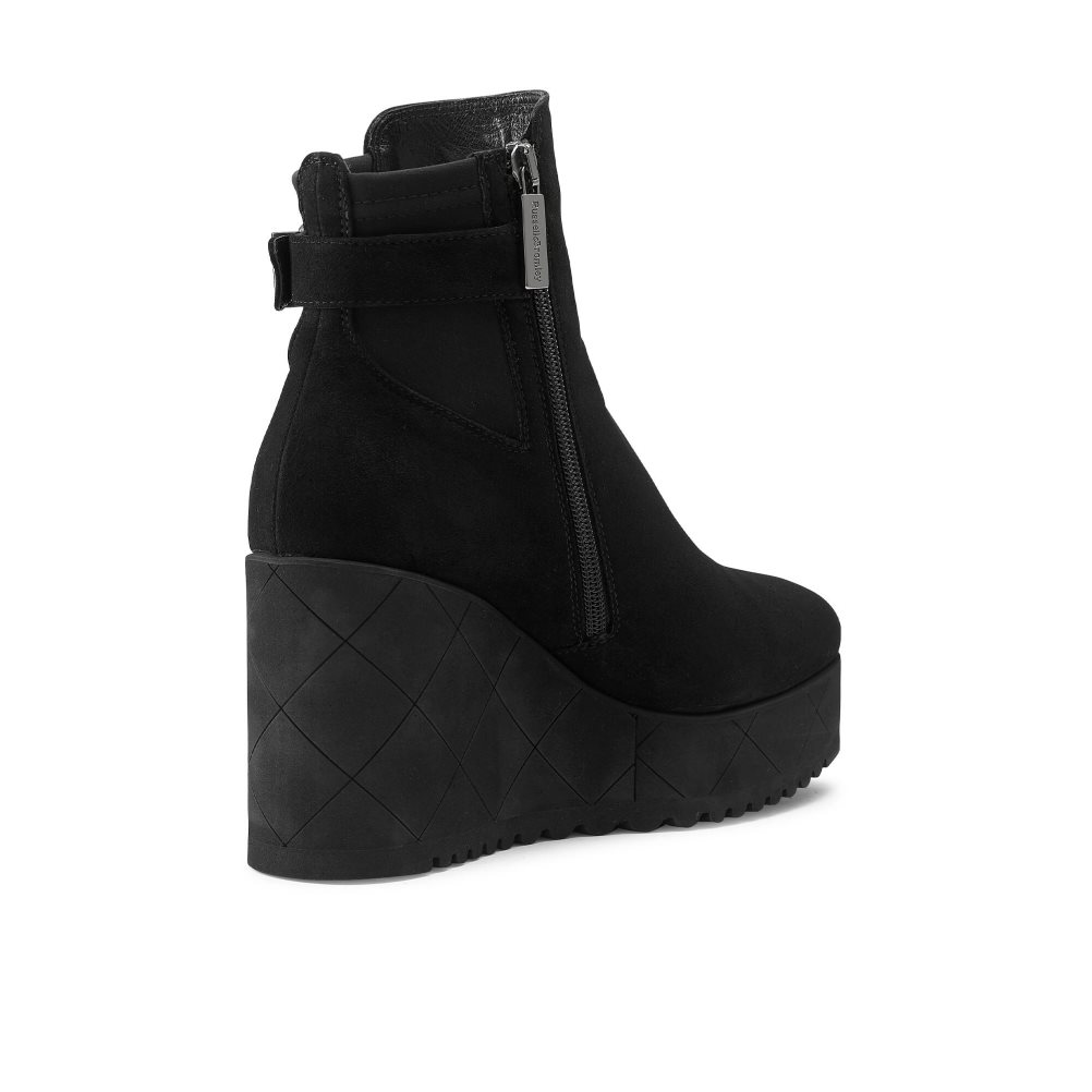Russell & Bromley Royalty Dryleks Ankle Kilklack Kängor Dam Svarta | PRXWA-5862