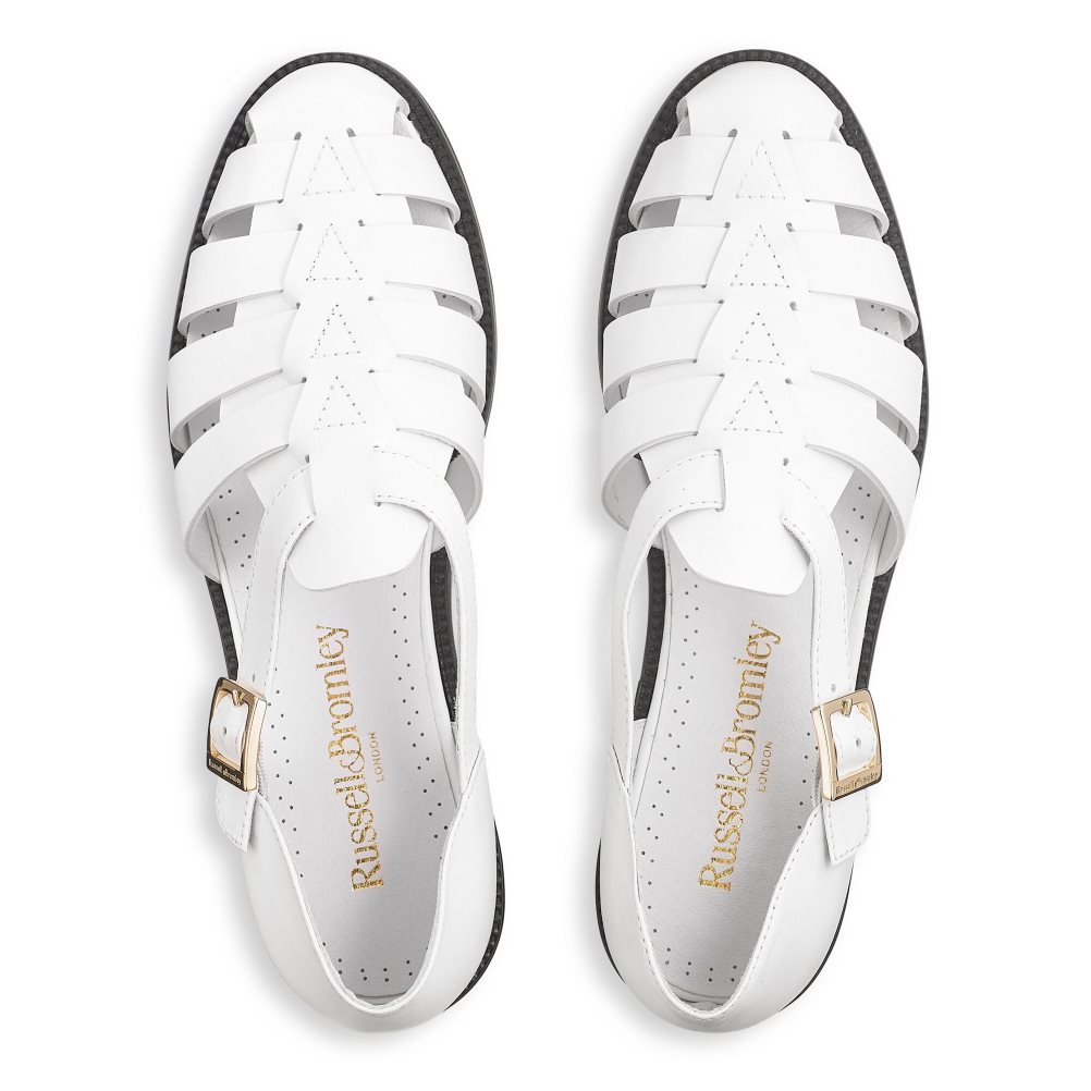 Russell & Bromley Siracuse Fisherman Platta Sandaler Dam Vita | KTFAN-1706