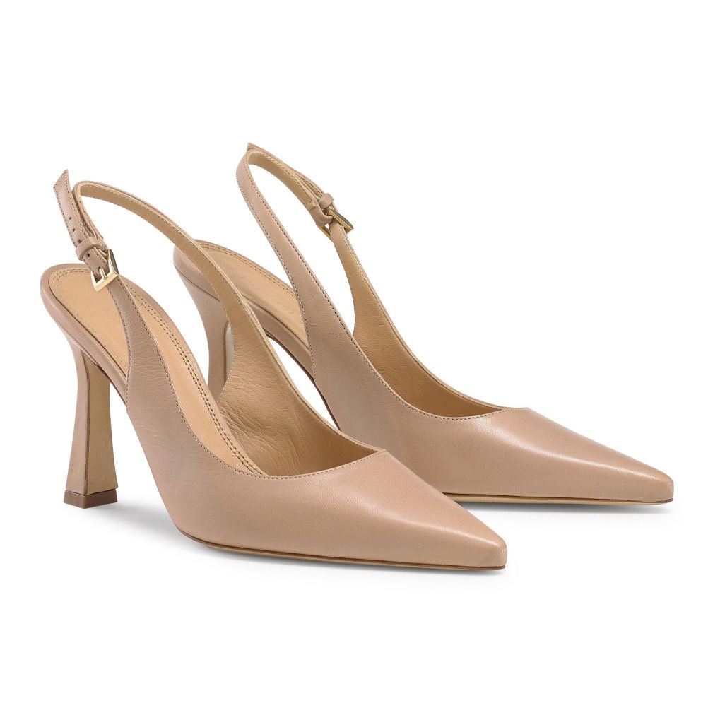 Russell & Bromley Slingback Point Pumps Dam Ljusbruna | EITOF-4852