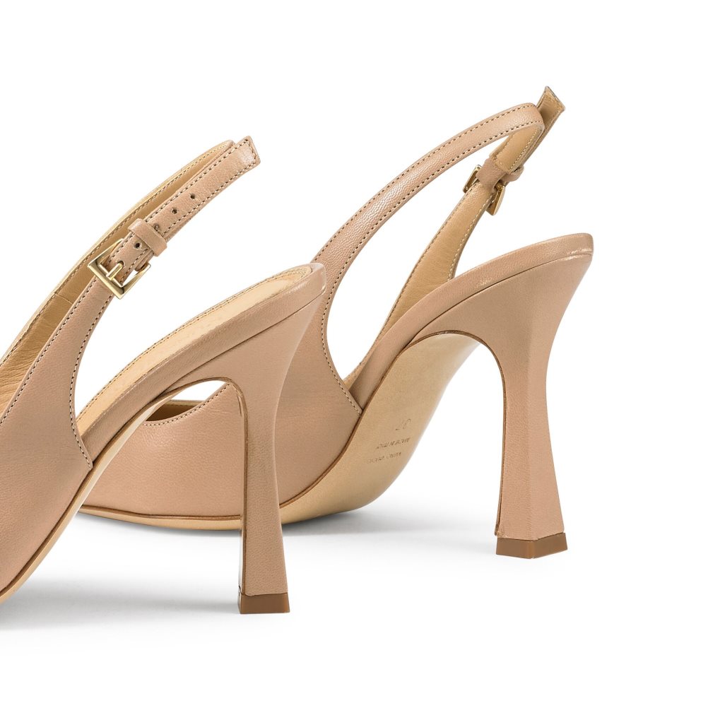 Russell & Bromley Slingback Point Pumps Dam Ljusbruna | EITOF-4852