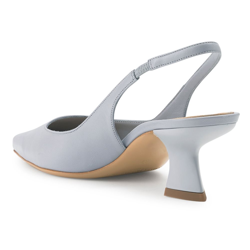 Russell & Bromley Slingback Point Pumps Dam Ljusblå | QEIYM-0274
