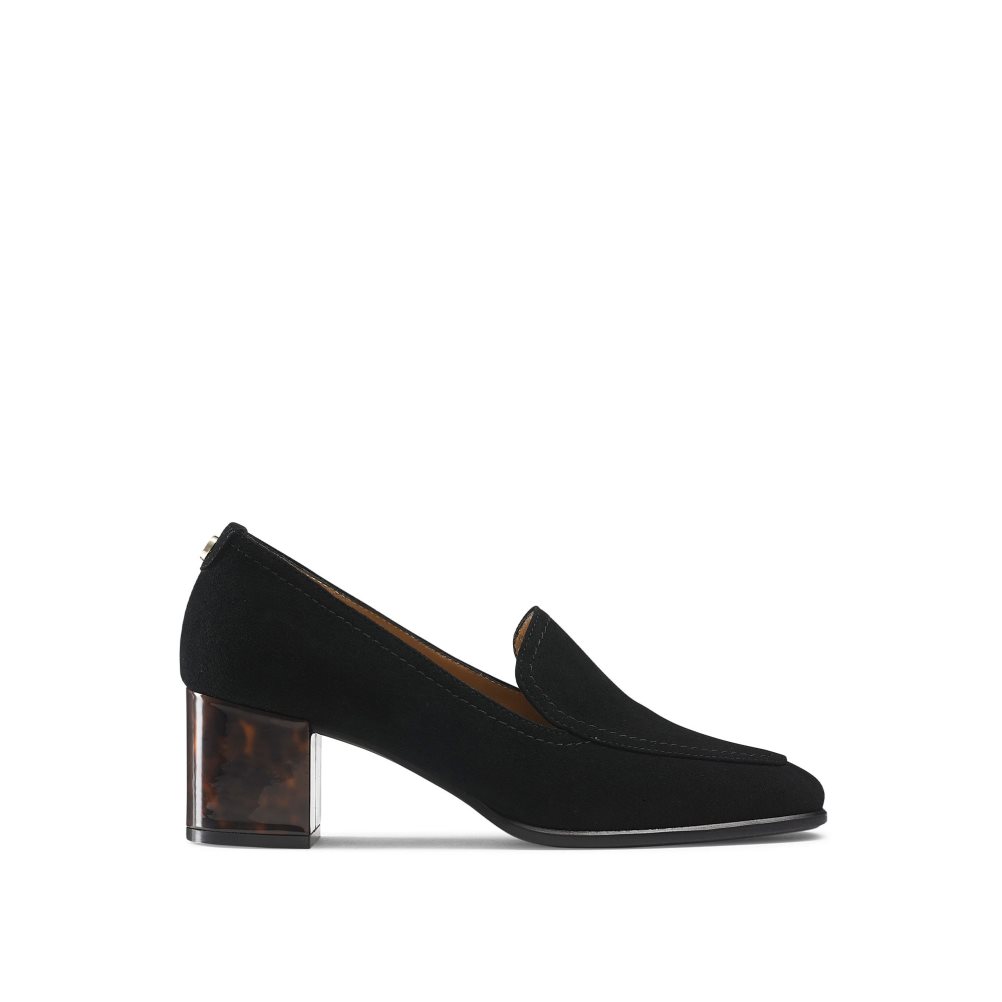 Russell & Bromley Smokey Block Höga Klackar Dam Svarta | JAREU-5917