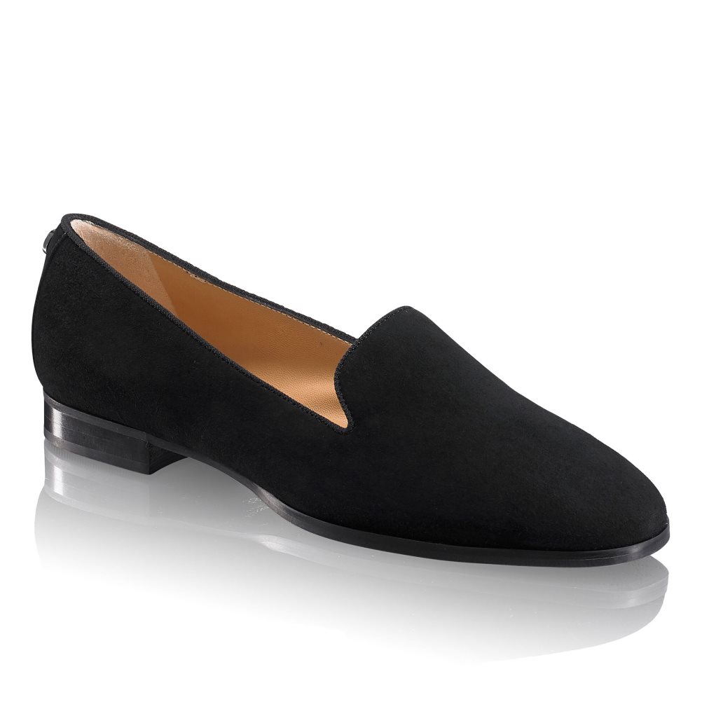 Russell & Bromley Smoking Klänning Ballerina Dam Svarta | XYGJQ-0792