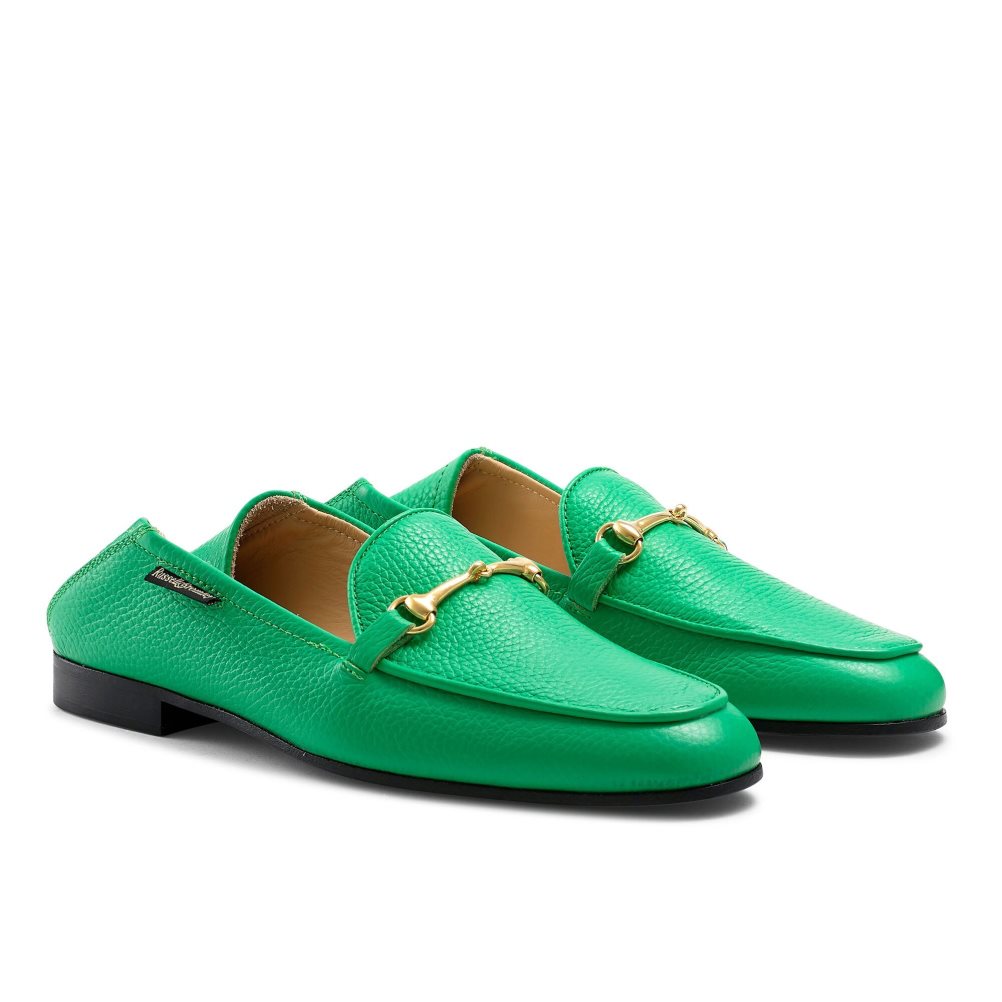 Russell & Bromley Snaffle Loafers Dam Gröna | IXYZB-9438