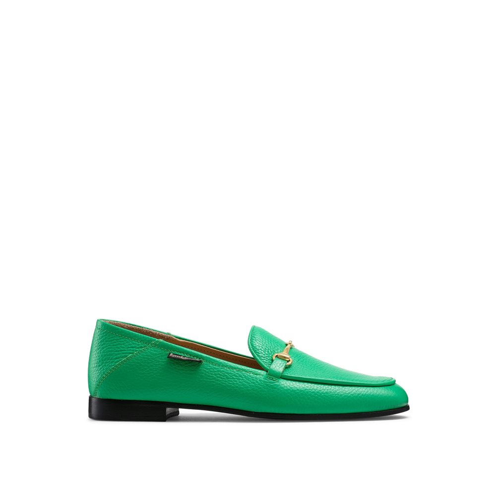 Russell & Bromley Snaffle Loafers Dam Gröna | IXYZB-9438