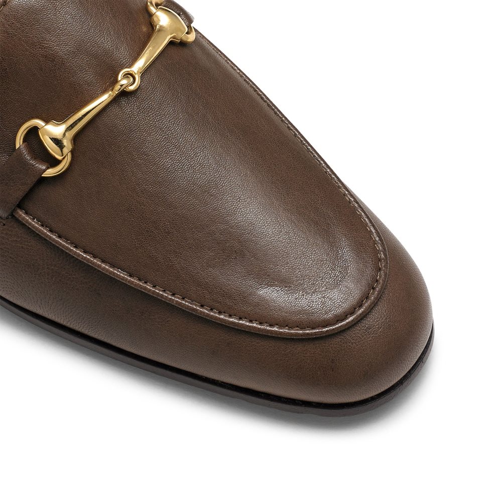 Russell & Bromley Snaffle Loafers Dam Mörkbruna | KMDCF-6317
