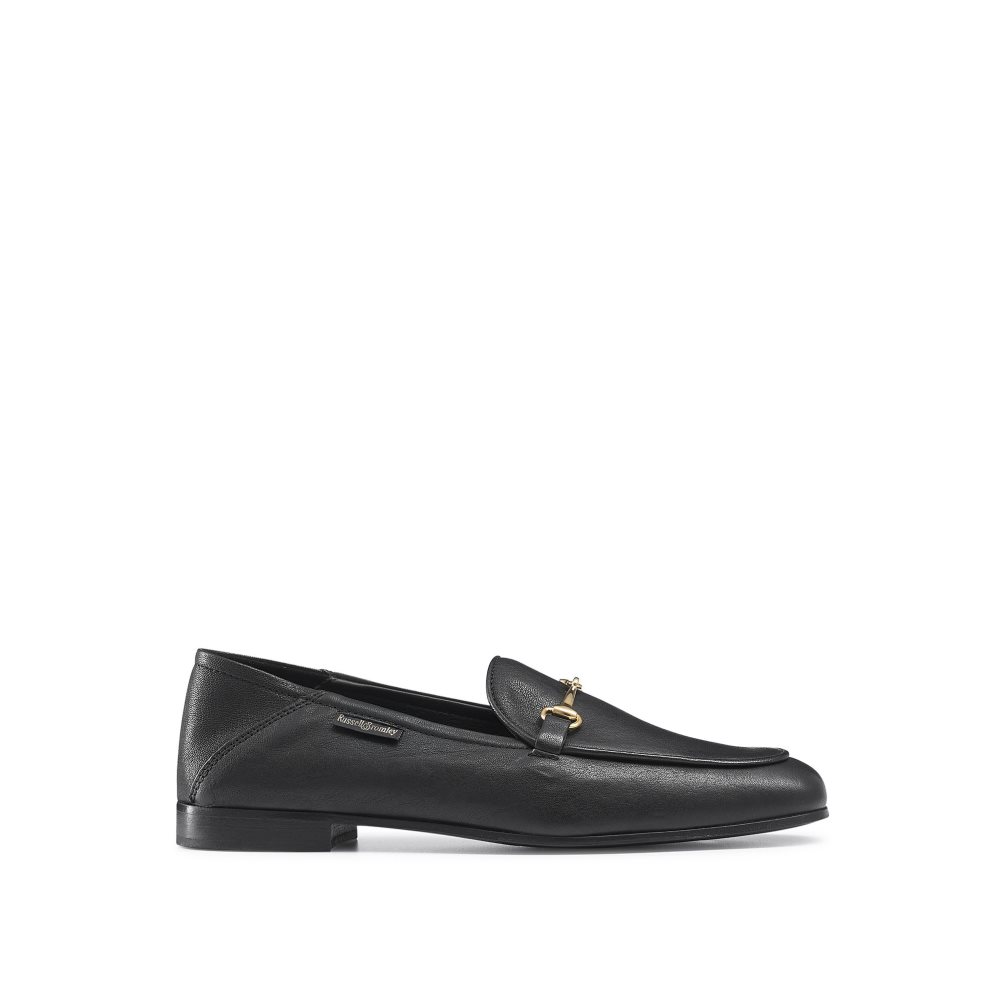 Russell & Bromley Snaffle Loafers Dam Svarta | MKBFL-3420
