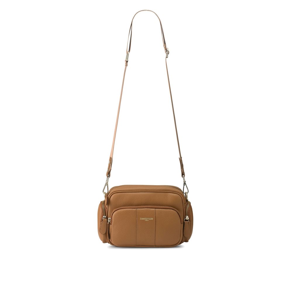 Russell & Bromley Snapshot Multi-pocket Crossbody Väska Dam Bruna | RFZNL-2865
