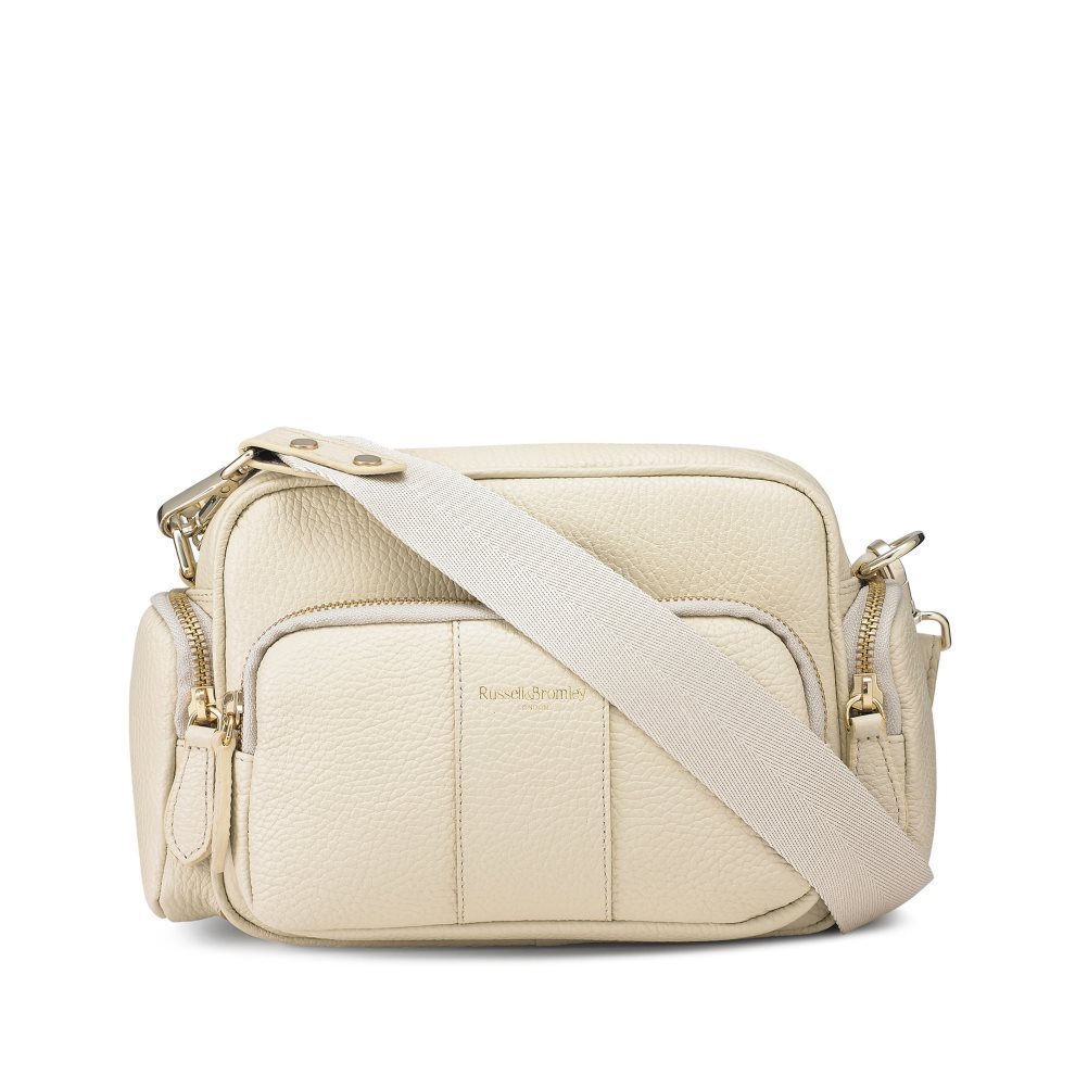 Russell & Bromley Snapshot Multi-pocket Crossbody Väska Dam Grädde | SQOLD-6985