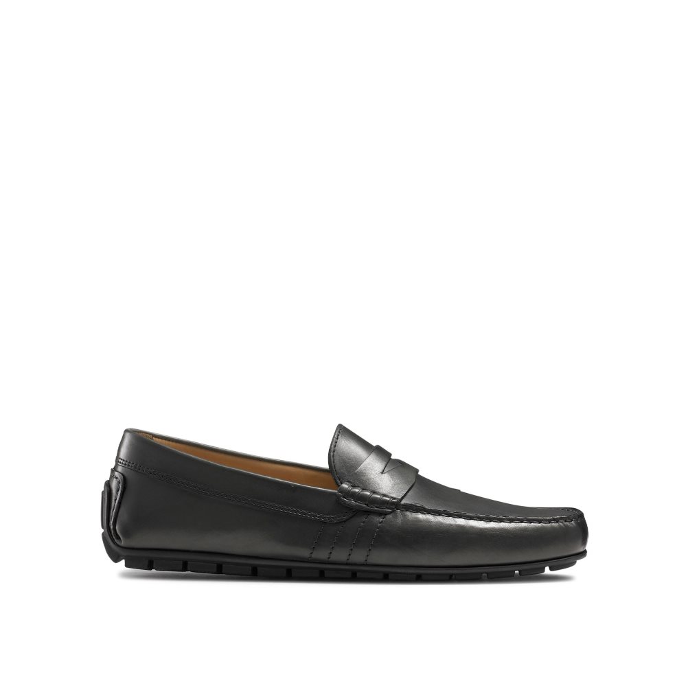 Russell & Bromley Soft Wear+ Driver Formella Skor Herr Svarta | KCZSY-1205