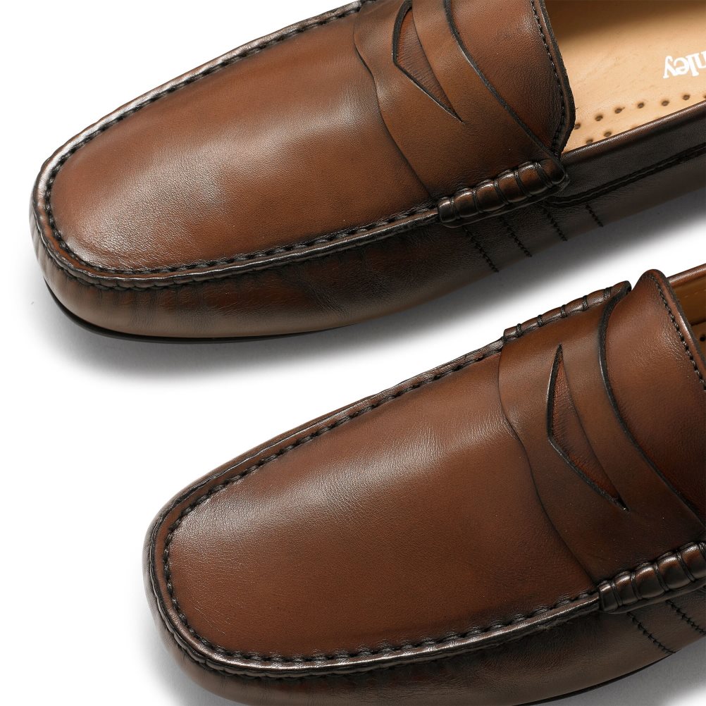 Russell & Bromley Soft Wear+ Driver Formella Skor Herr Mörkbruna | PEHMO-0346