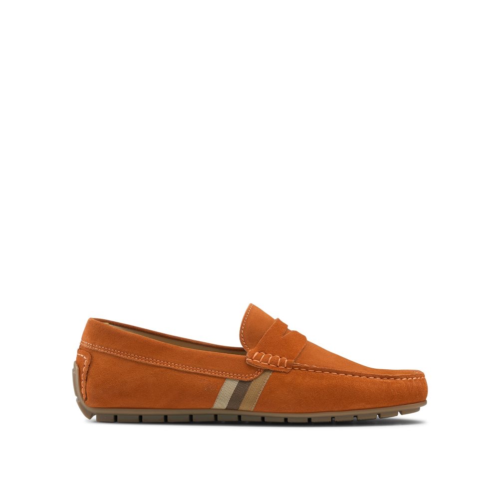 Russell & Bromley Soft Wear Driver Formella Skor Herr Bruna | XDKUP-3918