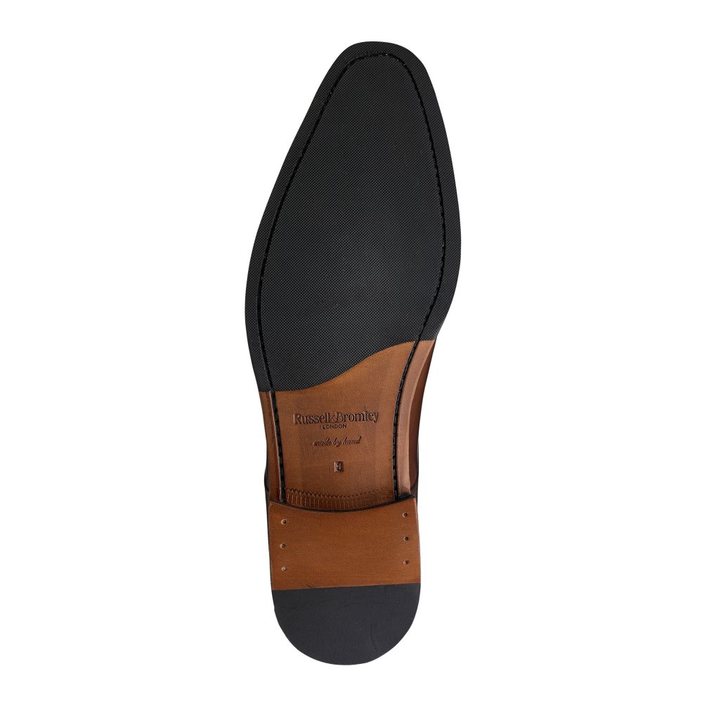 Russell & Bromley Spectrum Tå-cap Derby Formella Skor Herr Mörkbruna | TEAOH-8215