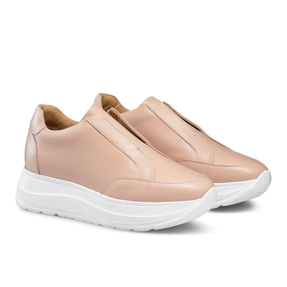 Russell & Bromley Speed Up Laceless Runner Sneakers Dam Ljusbruna | QGOKW-8790