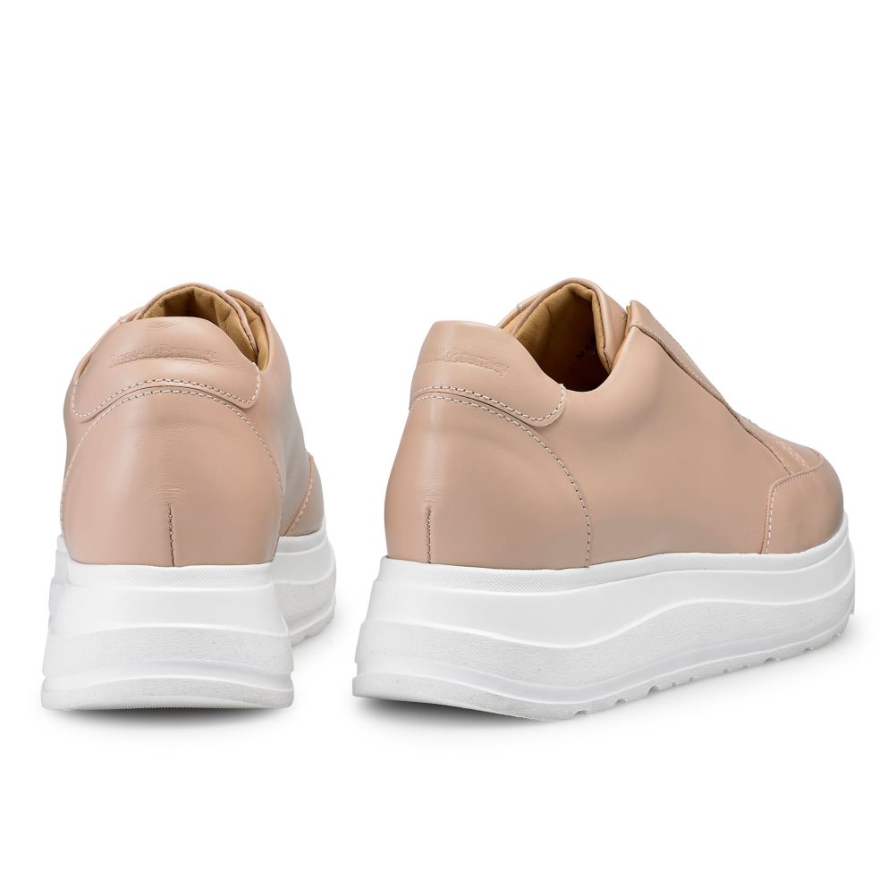 Russell & Bromley Speed Up Laceless Runner Sneakers Dam Ljusbruna | QGOKW-8790