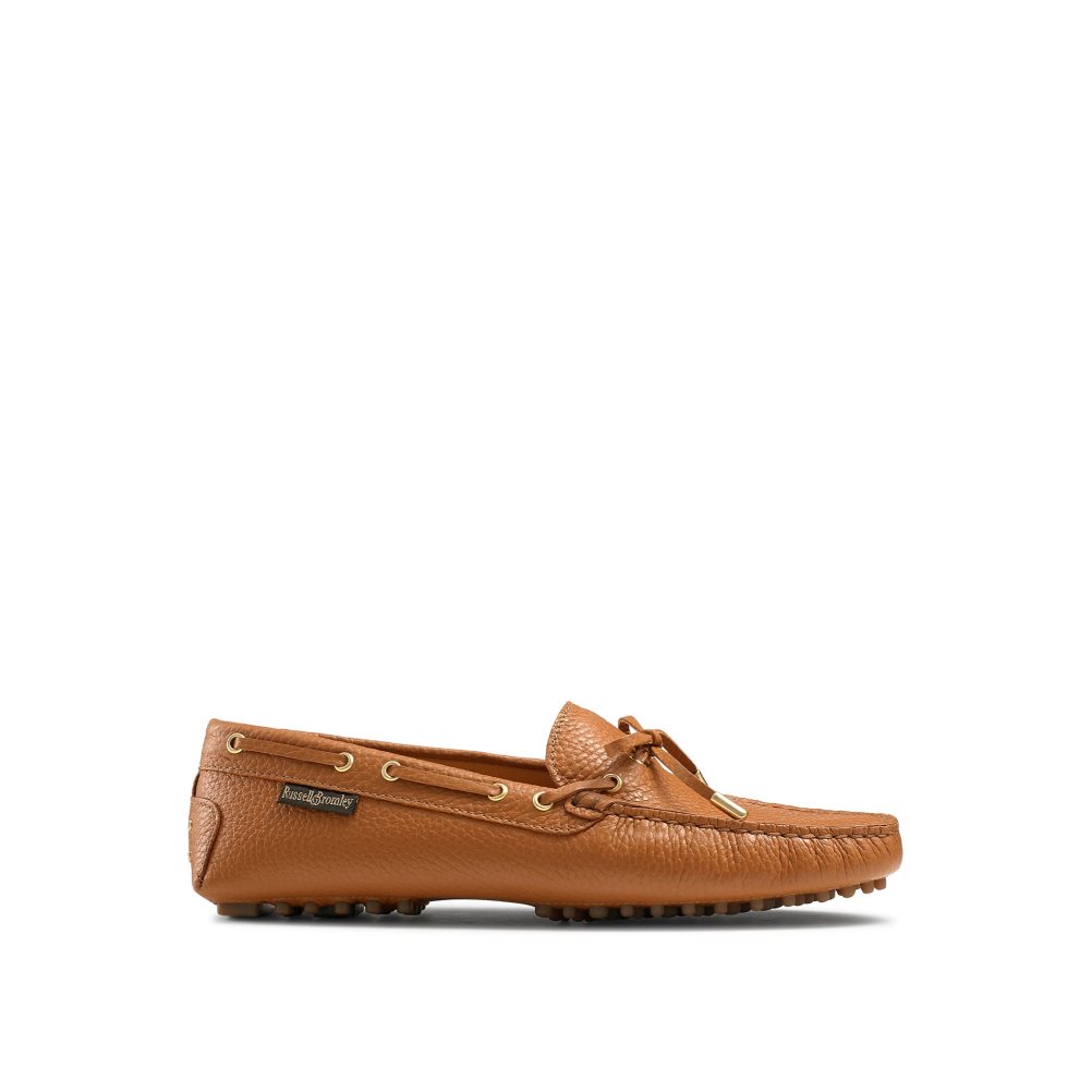 Russell & Bromley Strada Bow Trim Driver Loafers Dam Bruna | WLKDN-0763