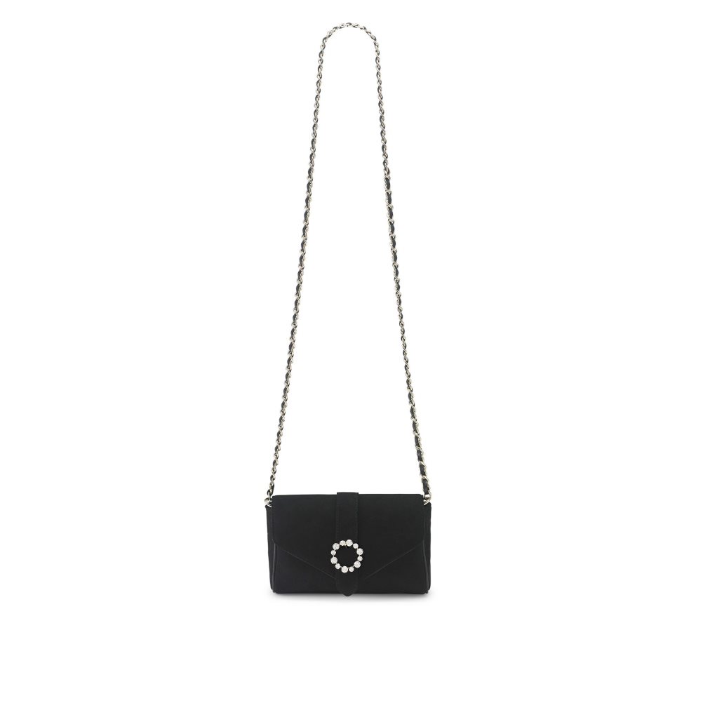 Russell & Bromley Strictly Jewel Spännen Chain Crossbody Väska Dam Svarta | UBIFY-1306