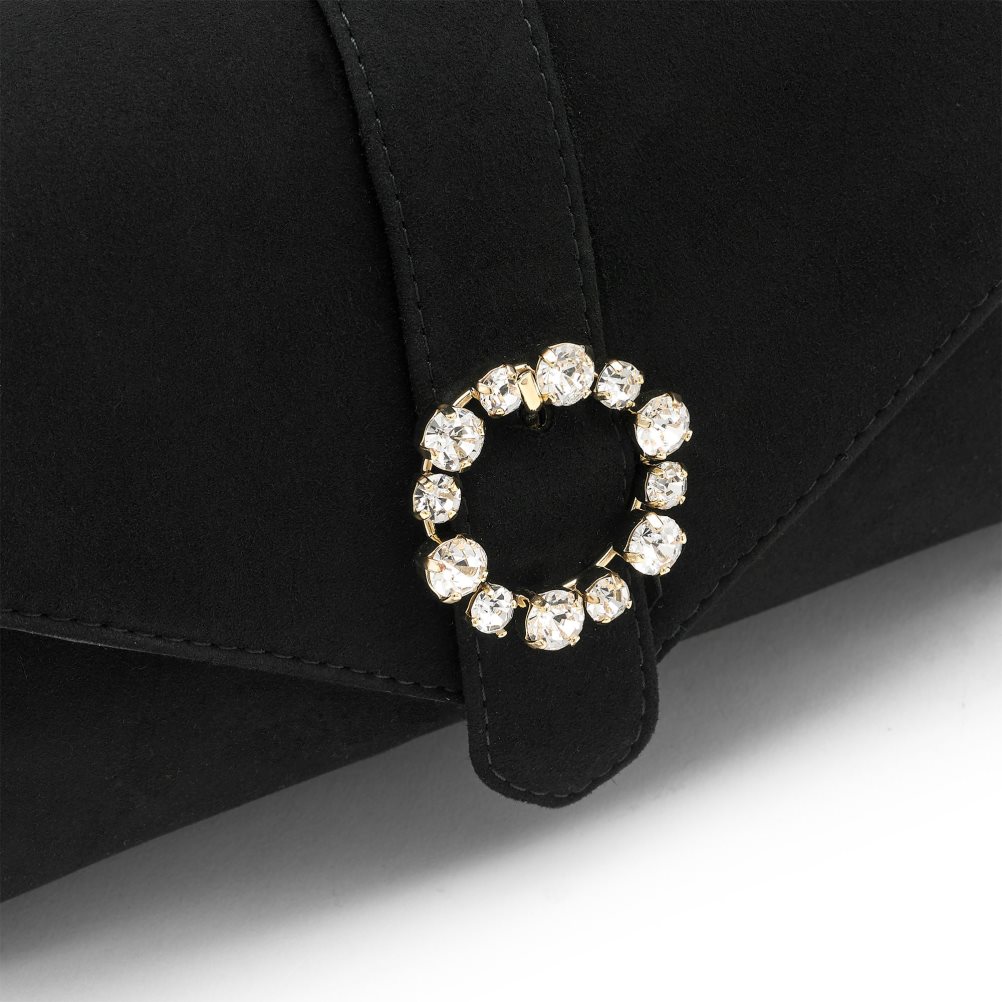 Russell & Bromley Strictly Jewel Spännen Chain Crossbody Väska Dam Svarta | UBIFY-1306