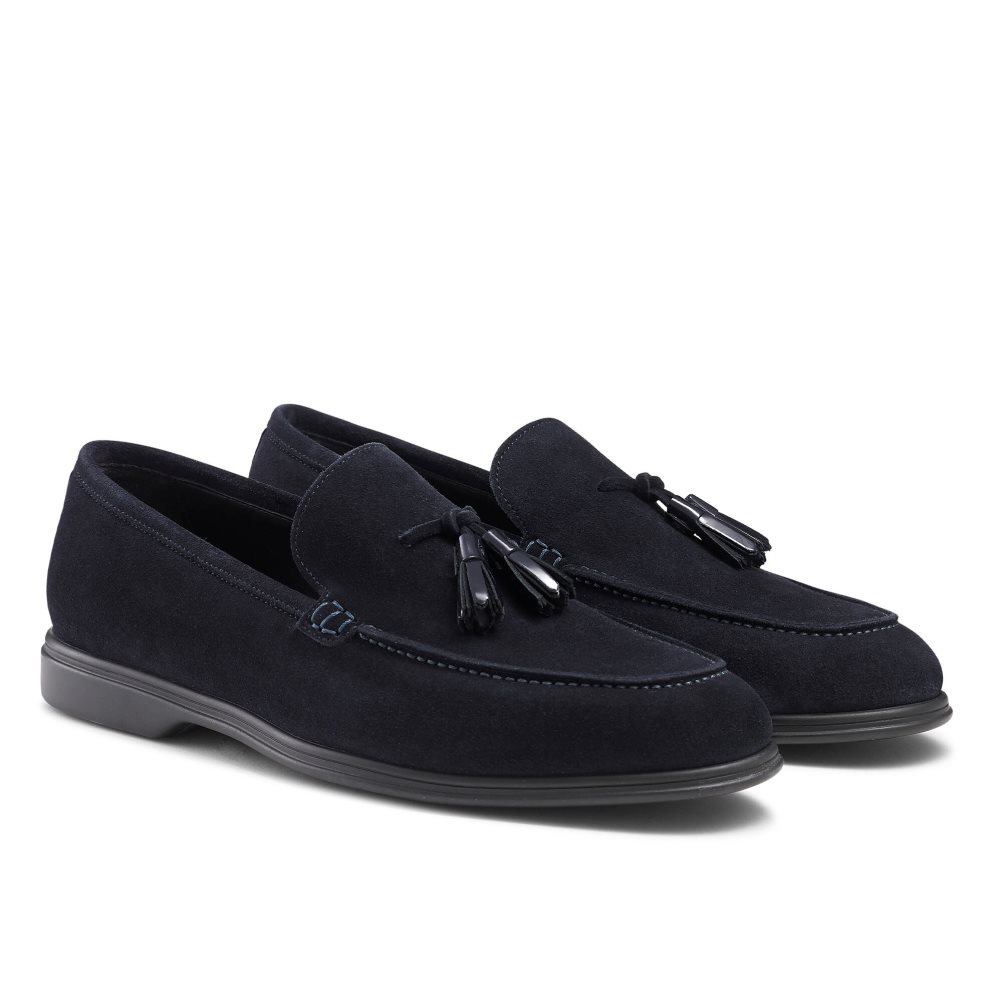 Russell & Bromley Tassel Tassel Formella Skor Herr Marinblå | BEMRK-1480