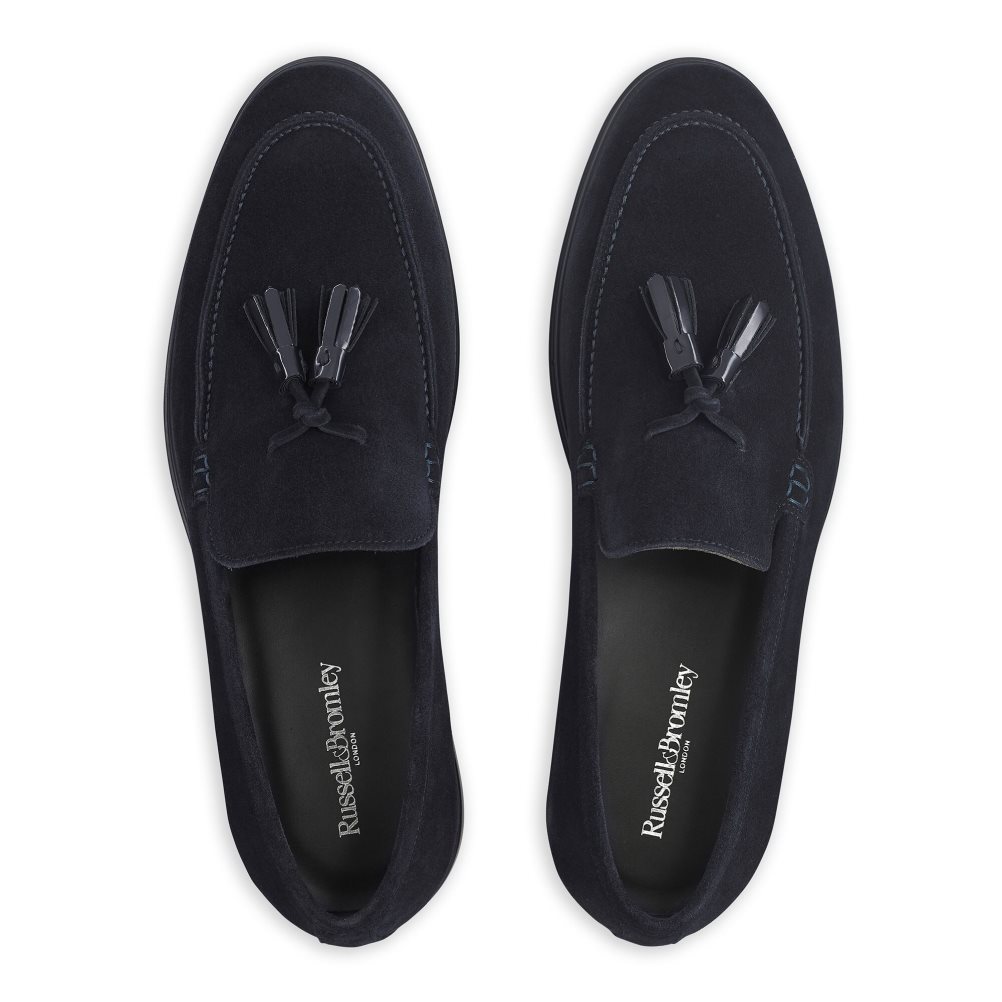 Russell & Bromley Tassel Tassel Formella Skor Herr Marinblå | BEMRK-1480
