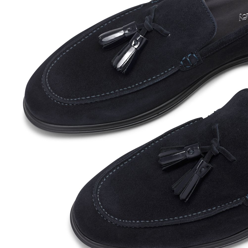 Russell & Bromley Tassel Tassel Formella Skor Herr Marinblå | BEMRK-1480
