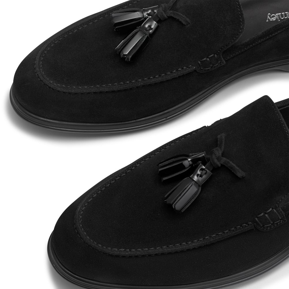Russell & Bromley Tassel Tassel Formella Skor Herr Svarta | DKUWZ-9685