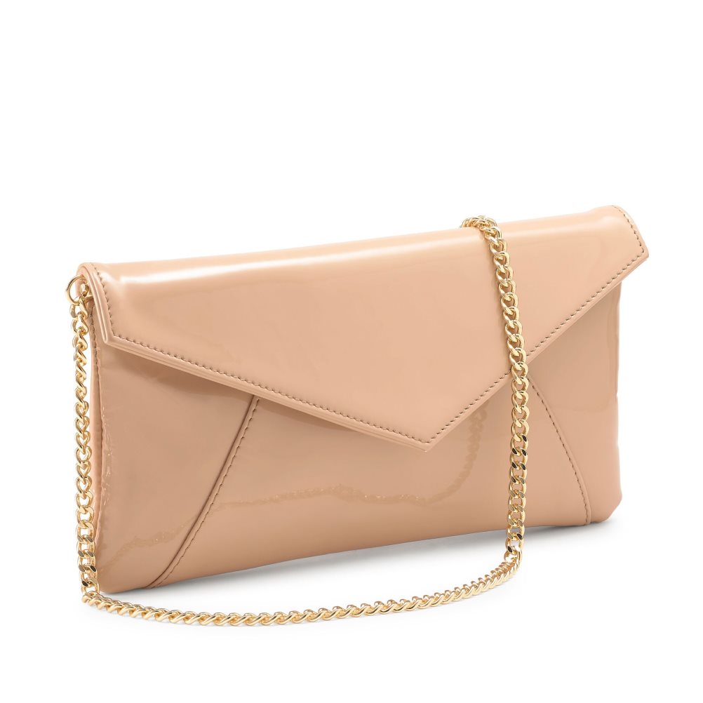 Russell & Bromley Topform Envelope Clutch Väska Dam Beige | AGIBR-1427