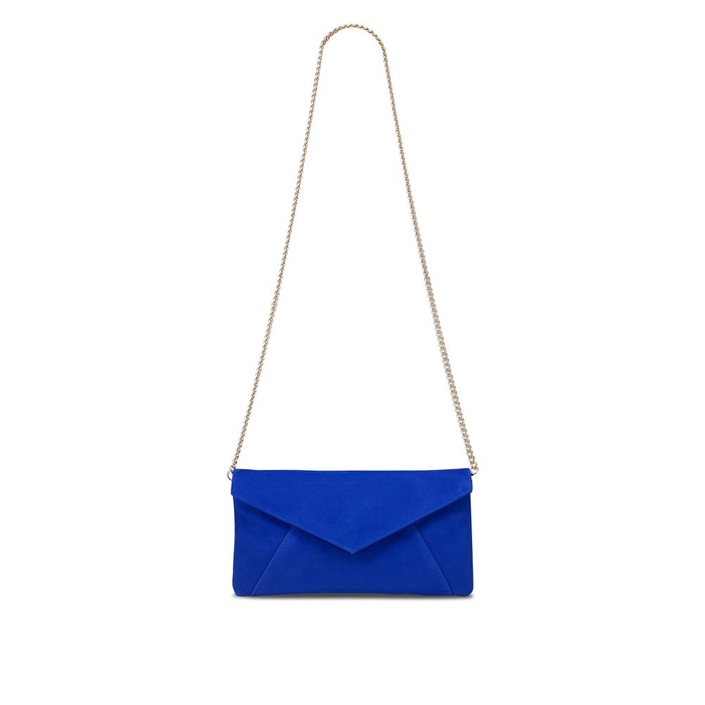 Russell & Bromley Topform Envelope Clutch Väska Dam Blå | IOWJT-5746