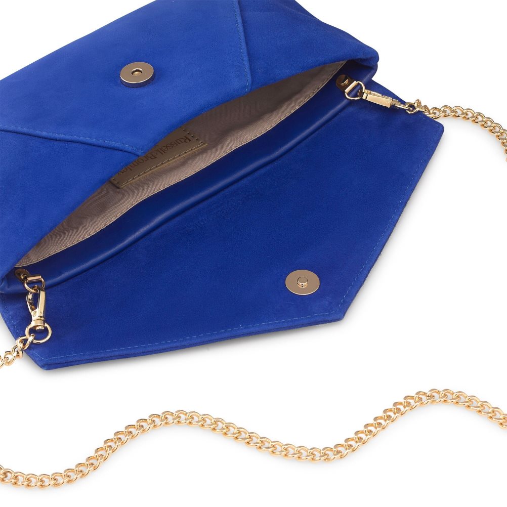 Russell & Bromley Topform Envelope Clutch Väska Dam Blå | IOWJT-5746
