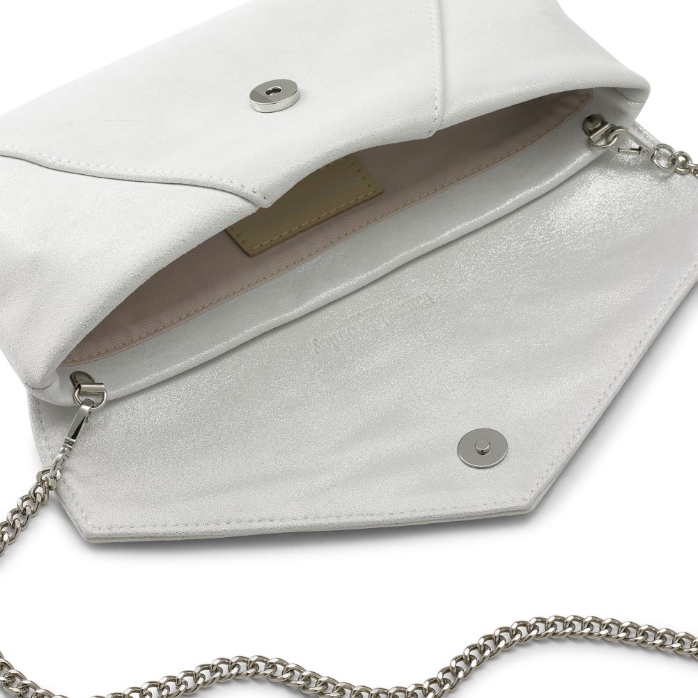 Russell & Bromley Topform Envelope Clutch Väska Dam Silver | OCYPK-2948