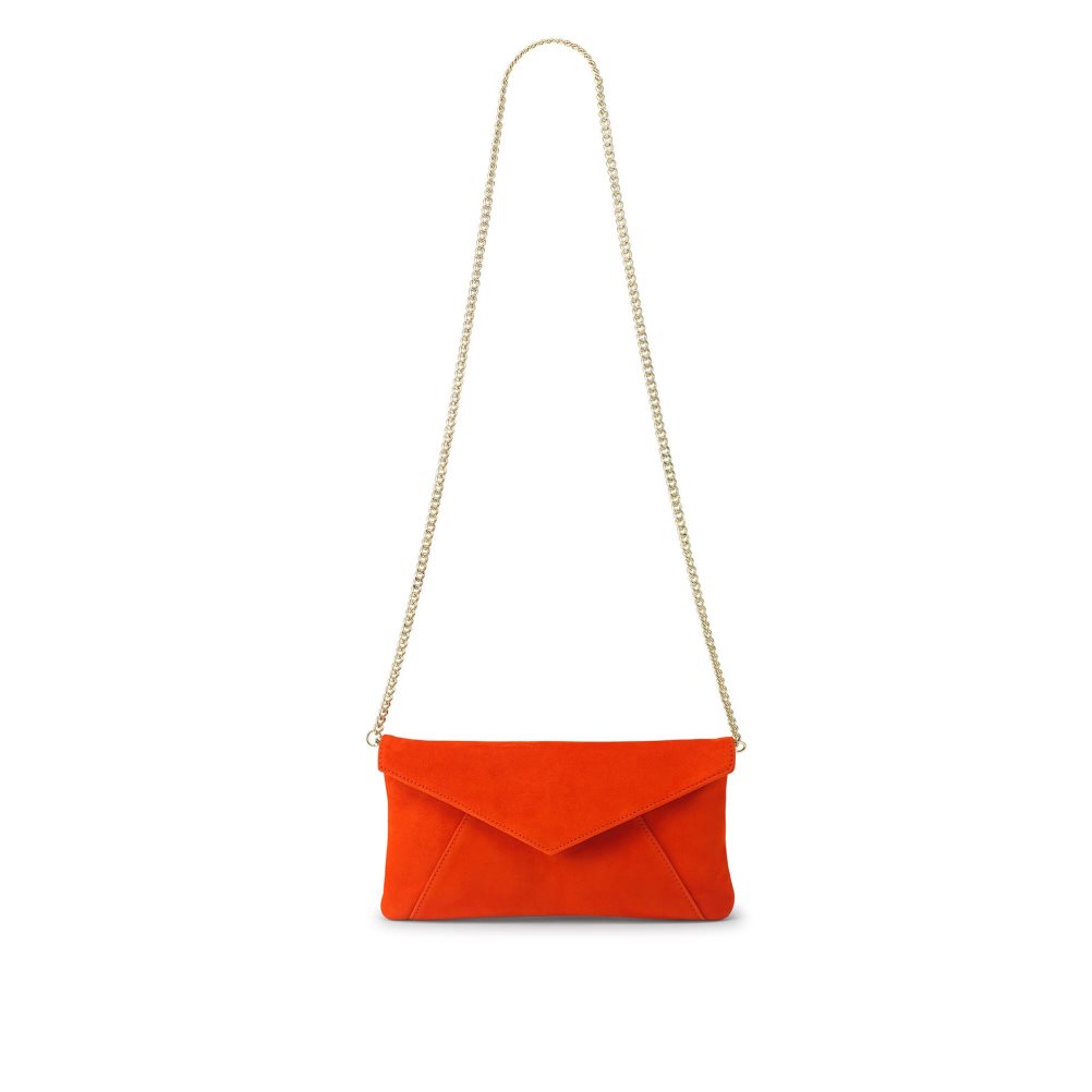 Russell & Bromley Topform Envelope Clutch Väska Dam Röda | PACOT-0264