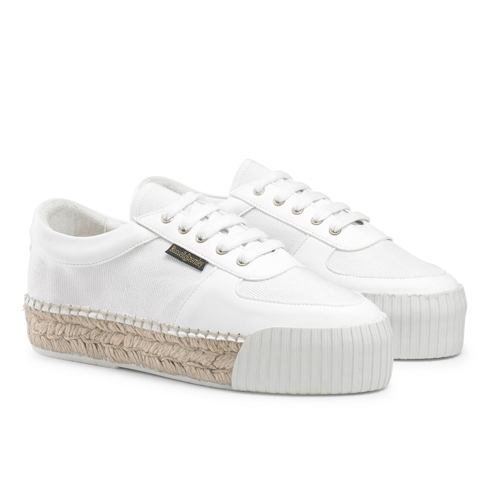 Russell & Bromley Touchdown Espadrille Sneakers Dam Vita | GWDQK-4291