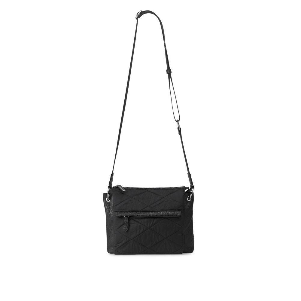 Russell & Bromley Trooper Multi Pocket Crossbody Väska Dam Svarta | FCSXY-9058